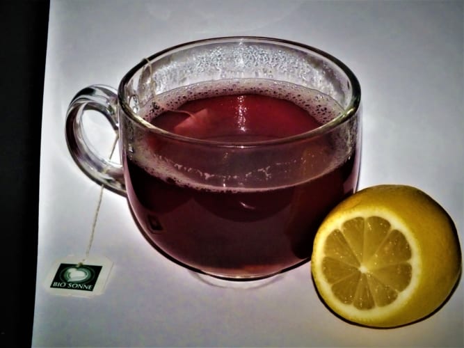 Ovocný chřipkový čaj
