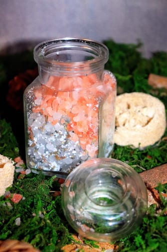 Levandulová koupelová sůl s epsom solí