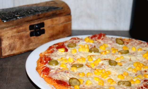 Čočková pizza (bez lepku)