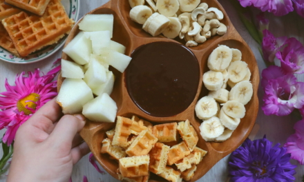 čokoládové fondue